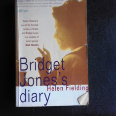 Bridget Jones's diary - Helen Fielding (carte in limba engleza)
