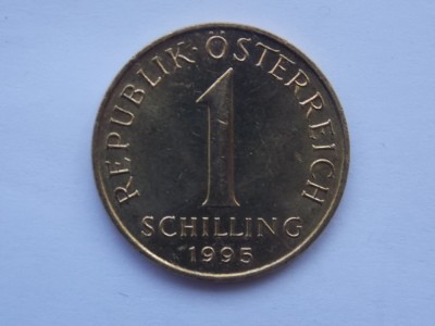 1 SCHILLING 1995 AUSTRIA foto