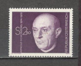 Austria.1974 100 ani nastere A.Schonberg-compozitor MA.795, Nestampilat