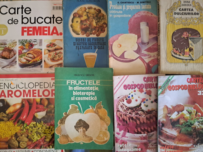 Preparate culinare, dulciuri, retete