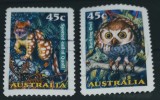Cumpara ieftin Australia 1997 bufnite păsări de pradă ,Quoll, 2v stampilata