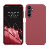Husa Kwmobile pentru Samsung Galaxy A15 5G, Roz inchis, Silicon, KWM000021MF011C, Carcasa