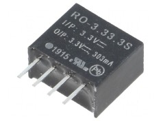 Convertor DC/DC 1W 2,97-3,63V la 3,3V 303mA