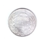 Moneda Ungaria 1 korona/coroana 1895, stare buna, curata