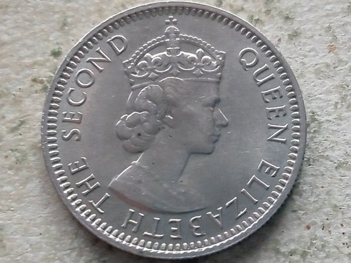 MALAYA AND BRITISH BORNEO-10 CENTS 1961