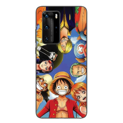 Husa compatibila cu Huawei P40 Pro Silicon Gel Tpu Model One Piece Crew foto