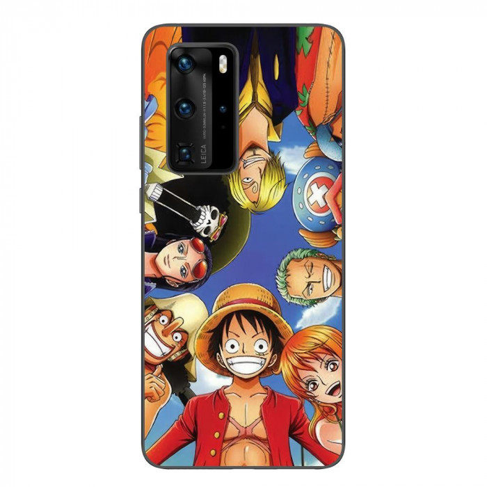 Husa compatibila cu Huawei P40 Pro Silicon Gel Tpu Model One Piece Crew