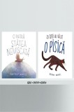 Cumpara ieftin Pachet imaginație (O piatră stătea nemișcată, Cu toții au văzut o pisică) - Brendan Wenzel
