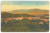 5437 - VATRA DORNEI, Bucovina, Panorama - old postcard, CENSOR - used - 1914