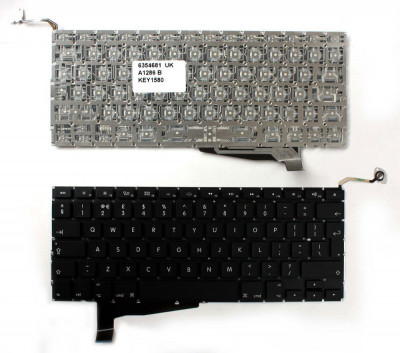 Tastatura Laptop Apple Macbook A1286 UK 2008 foto