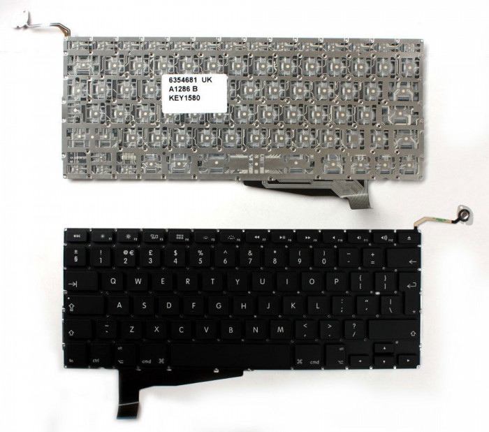 Tastatura Laptop Apple Macbook A1286 UK 2008