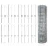 VidaXL &Icirc;ngrădire cu st&acirc;lpi Argintiu 0.4 x 50 m Oțel