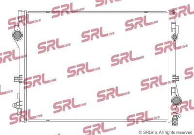 Radiator Mercedes Clasa S, motor: 2.9 D, 3.0 R6 T, 4.0 V8 T, 6.0 V12 T, intrare/iesire conectare rapida, 645x500x22, SRLine, Aluminiu/ Plastic foto