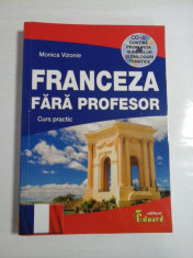 FRANCEZA FARA PROFESOR - MONICA VIZONIE - CD foto