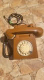 Telefon vintage cu disc, romanesc, anii 1970