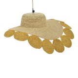 Cumpara ieftin Lustra Jarua E27 natural 65x65x110 cm