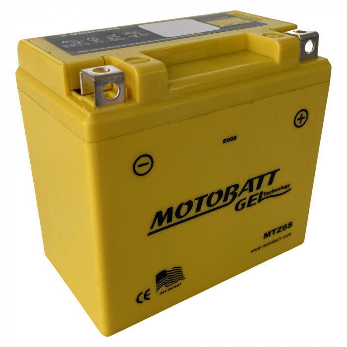 Baterie Moto Motobatt 5Ah 100A 12V MTZ6S