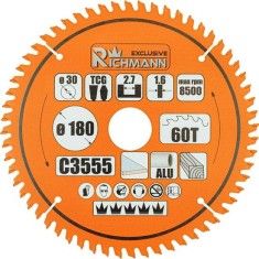 Disc circular vidia Multimaterial pentru aluminiu, lemn, 60 dinti, 180x30 mm, Richmann Exclusive GartenVIP DiyLine