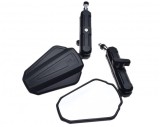 Oglinzi Moto Adventure 133x95mm, Brat 136mm, Omologare E24 - Set 2 Bucati