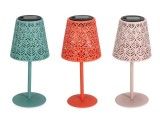 Cumpara ieftin Set 3 veioze incarcare solara otel multicolor Krizia &Oslash;12x27,5h