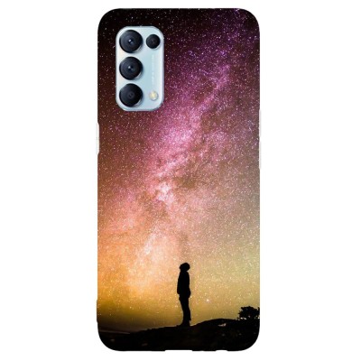 Husa compatibila cu Oppo A16 model Milky Way, Silicon, TPU, Viceversa foto