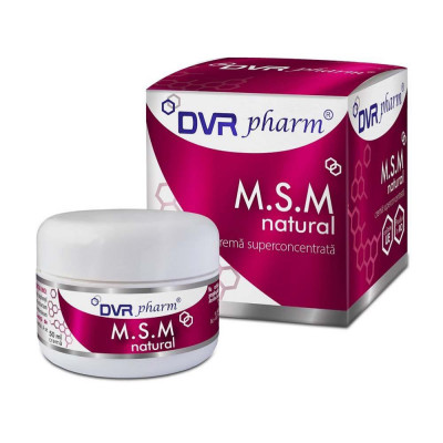 Crema Naturala MSM 50ml DVR Pharma foto