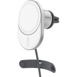 Incarcator Auto Wireless Belkin BoostCharge Pro, 15W, 1.67A, Alb WIC008btGR-V2