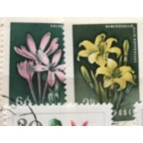 Timbre (Maghyar) Ungaria Serie Flori Flora