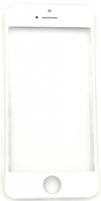 Geam cu Rama + OCA iPhone 5 WHITE