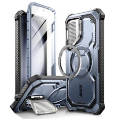 Husa pentru samsung galaxy s24 si folie, i-blason armorbox magsafe, tilt foto