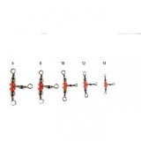 Cumpara ieftin Vartej triplu LineaEffe, 12buc (Marime vartej: Nr. 10)