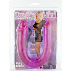 SEVEN CREATIONS - DILDO DUBLU ROZ 30 CM foto