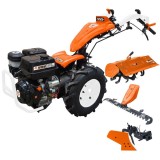 Ruris 977CSP - Motocultor Loncin - 16 CP 65 cm 5 viteze (3 inainte + 2 inapoi) benzina fara plumb