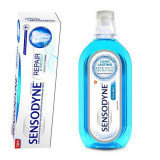 Cumpara ieftin Pastă de dinți Repair &amp; Protect Sensodyne, 75 ml + Apă de gură Cool Mint Sensodyne, 500 ml, Gsk