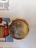 Moneda 100 koroane 1985 UNC Argint ( Hokei ) Plic numismatic / filatelic