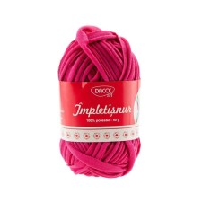 Impletisnur DACO din Poliester, 50 g, Roz, Accesorii Creatie, Accesorii Craft, Snur Poliester, Impletisnur Roz, Impletisnur Daco, Impletisnur din Poli foto