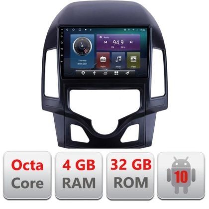 Navigatie HHyundai I30 2009-2012 clima automata C-i30automatic Octa Core cu Android Radio Bluetooth Internet GPS WIFI 4 CarStore Technology