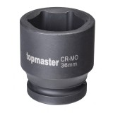 Cheie tubulara de impact Cr-Mo Top Master Pro, 30 mm, prindere 3/4 inch