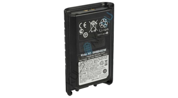 Baterie radio VHBW de &icirc;nlocuire pentru Vertex FNB-V103LI, FNB-V104, FNB-V103, FNB-V104LI - 1400 mAh 7,4 V Li-Ion
