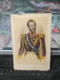 Espartero, Baldomero Espartero, Primul Ministru al Spaniei, 1854, cromolitografie, 181