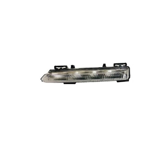 Lumina de zi MERCEDES Clasa B (W246), 09.2011-10.2014; Clasa SL (R231), 12.2011-, ULO, fata, partea stanga, dreptunghiular; LED; carcasa neagra;
