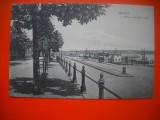 HOPCT 8536 ALEEA / FALEZA MAINZ..IN ANUL 1908 -GERMANIA-EUROPA- STAMPILOGRAFIE GARA TREN -FRUMOASA-CIRCULATA