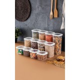 Set 12 Cutii pentru alimente, 3 marimi