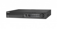 Dvr hikvision turbo hd ds-7316hqhi-k4 4mp h265+h265h264+h264 16- ch video and 4-ch audio input up foto