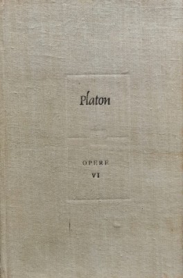 Opere Vol.vi - Platon , B970 foto