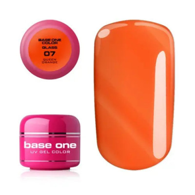 Gel UV Silcare Base One Color - Queen Orange 07, 5g foto