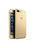 Cumpara ieftin Husa Fullbody MyStyle Gold Apple iPhone 7 Plus acoperire completa 360 grade cu folie de sticla gratis