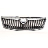 Grila radiator Skoda Octavia 2 Sedan, Combi 1Z 10.2008-12.2013, masca completa cu element cromat fara emblema, Facelift 1Z0853661A