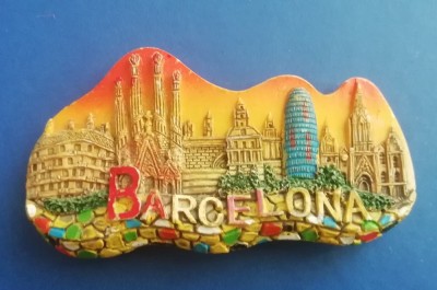 M3 C2 - Magnet frigider - Tematica turism - Spania 31 foto