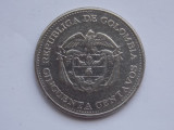 50 CENTAVOS 1959 COLUMBIA, America Centrala si de Sud